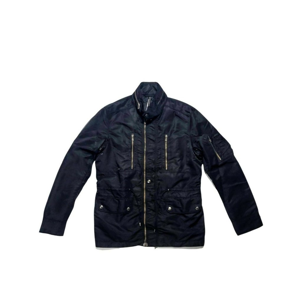 Black Barrett by Neil Barrett Nylon Field Jacket - Black M/L Rare Cargo Techwear